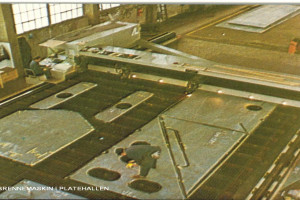 Bilde av Automatisk brennermaskin i platehallen